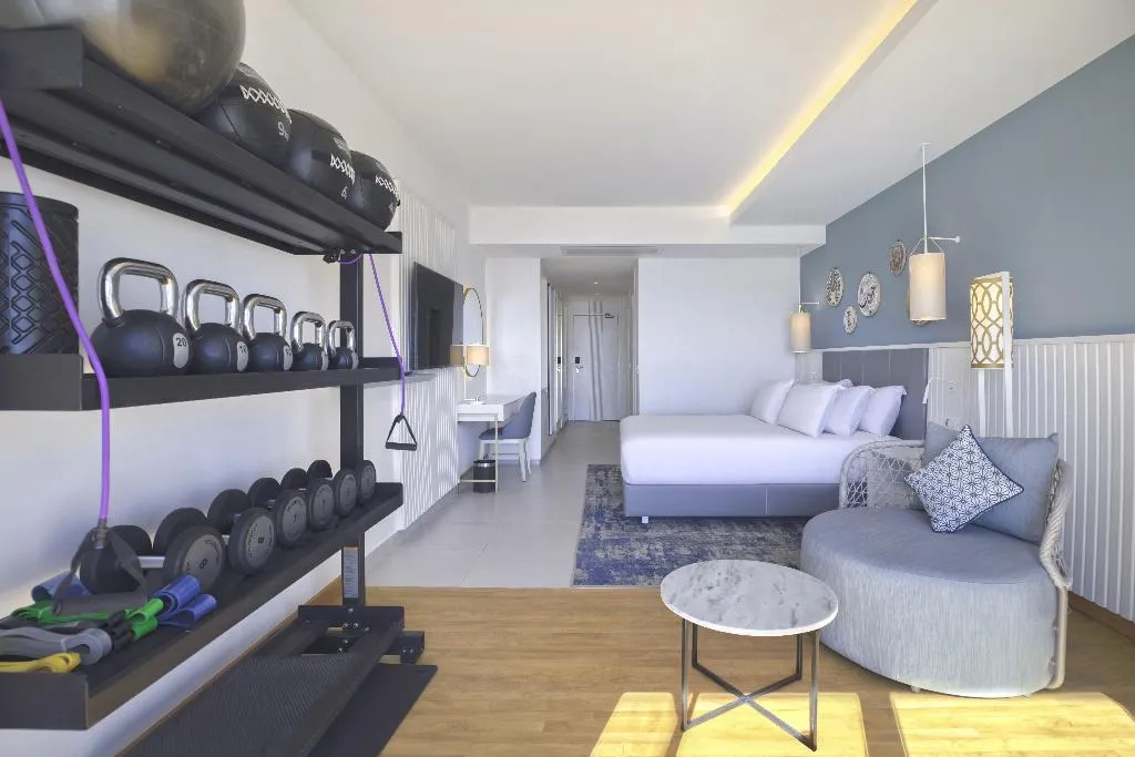 DOUBLE KING SIZE BED Room, Hilton Skanes Monastir Beach Resort, Tunisia