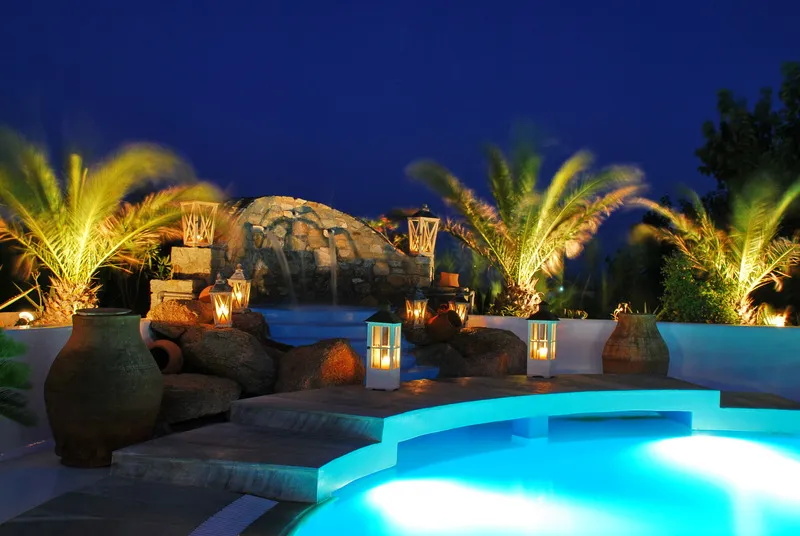 Pool, Kamari Hotel, Mykonos