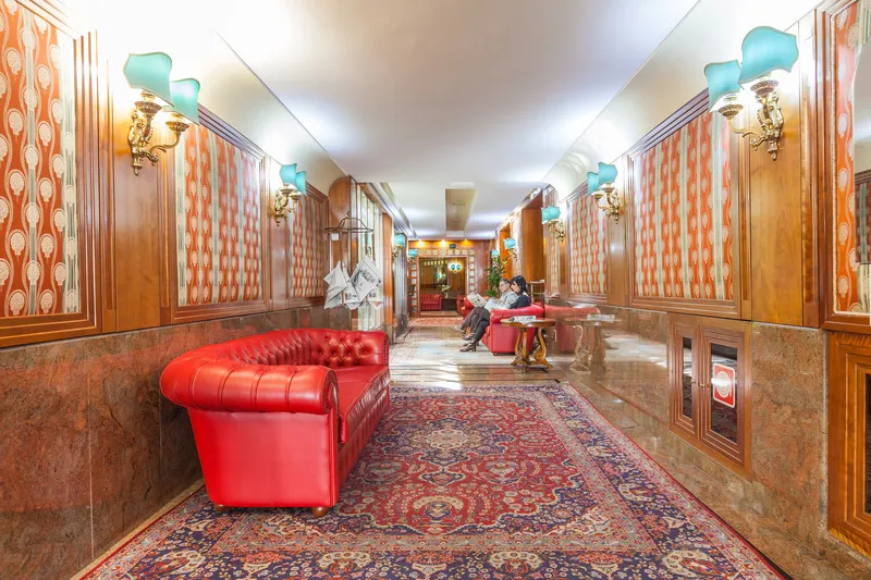 Lobby, Hotel Galles, Rome