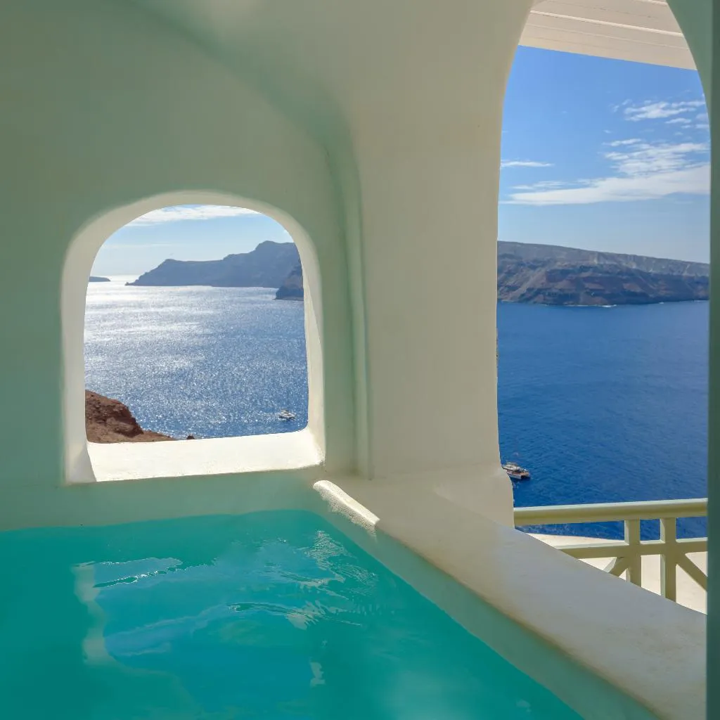 VILLA WITH JACUZZI Room, Fanari Villas, Santorini