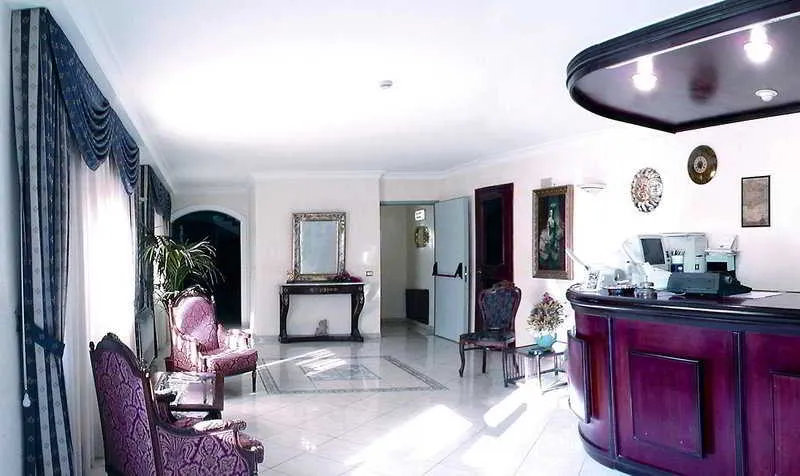 Lobby, Hotel Alceste, Palermo