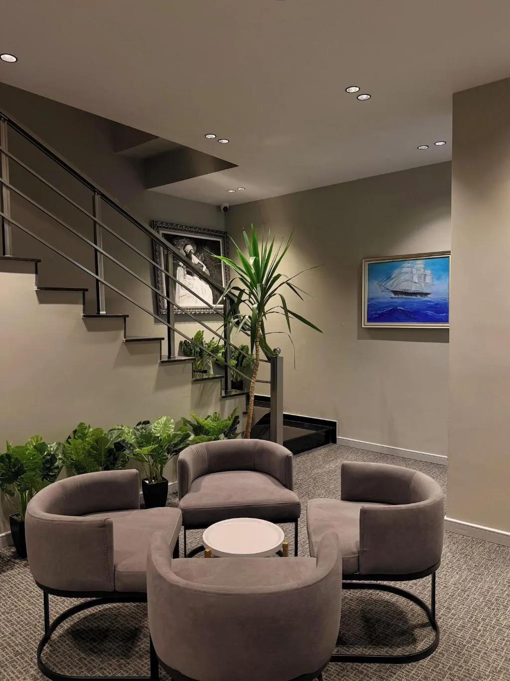 Lobby, Esbjerg Hotel, Kavaje