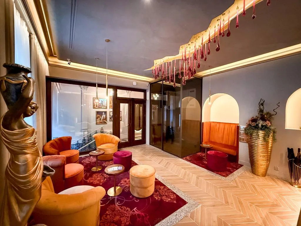 Lobby, Alfons Boutique Hotel, Prague