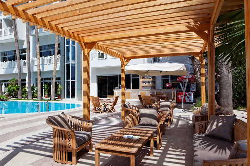 Terrace, Quadas hotel, Dalaman