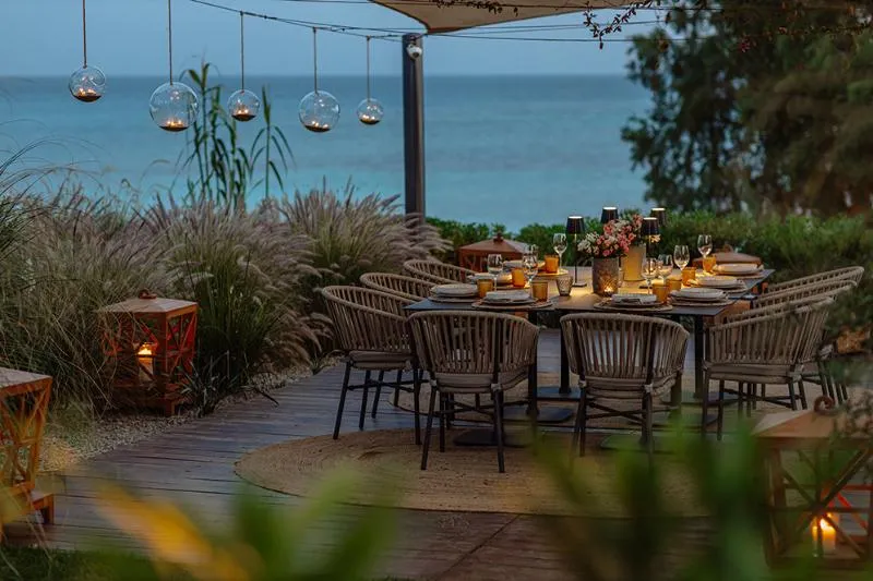 Restaurant, Alion Beach, Cyprus
