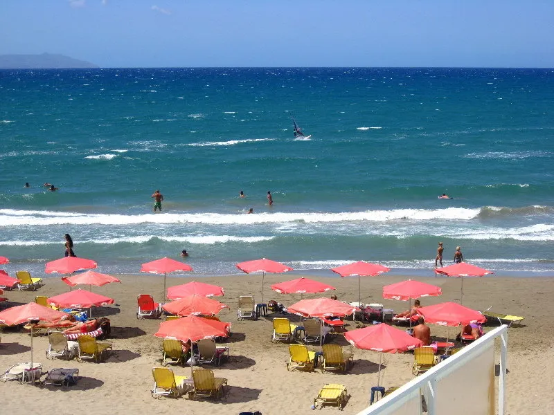 Beach, Georgina, Crete