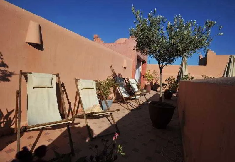 Terrace, Riad Asna, Marrakech