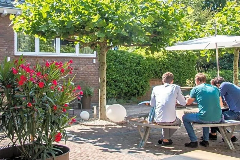 Terrace, blooming Hotel, Amsterdam