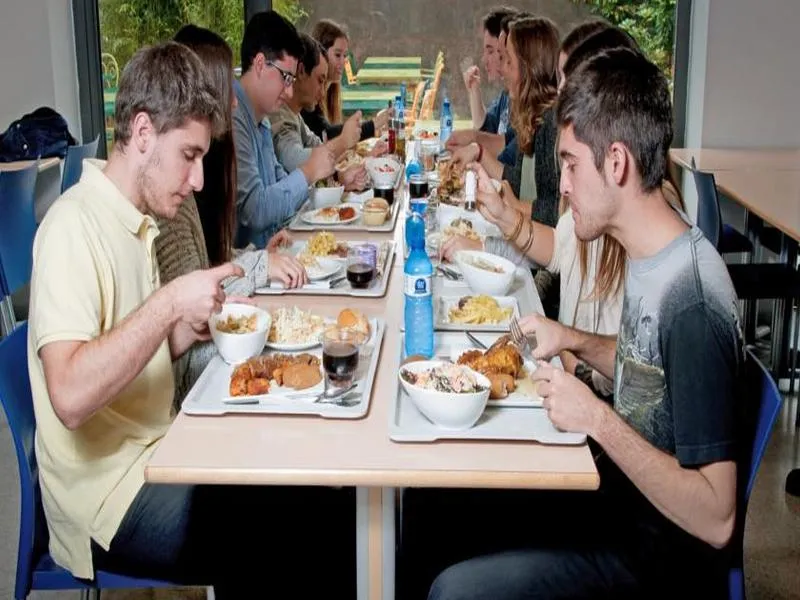 Restaurant, Youth Hostel Pere Tarres, Barcelona