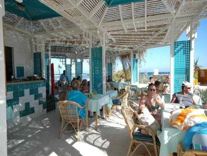 Terrace, Holiday Inn Safaga Palace, Red Sea Riviera