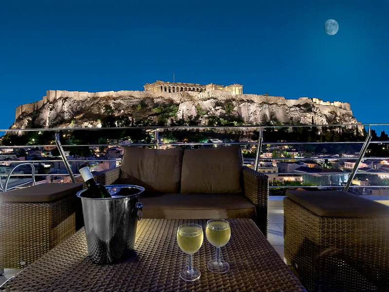 General view, Plaka Hotel, Athens