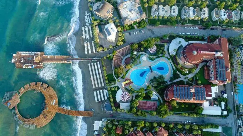 General view, Palmeras Beach Hotel, Antalya