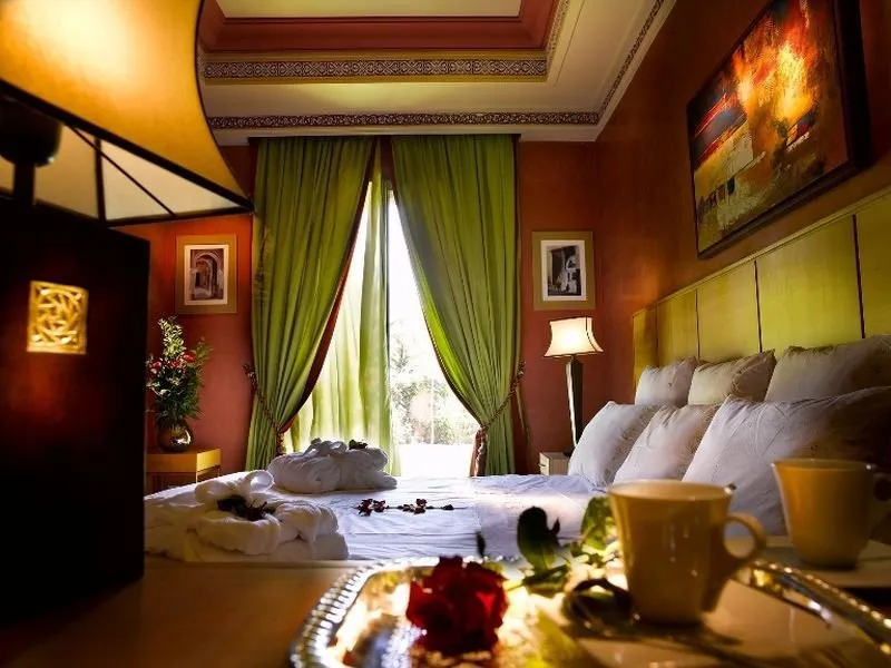 Room, Jardin d'Ines by Christophe Leroy, Marrakech