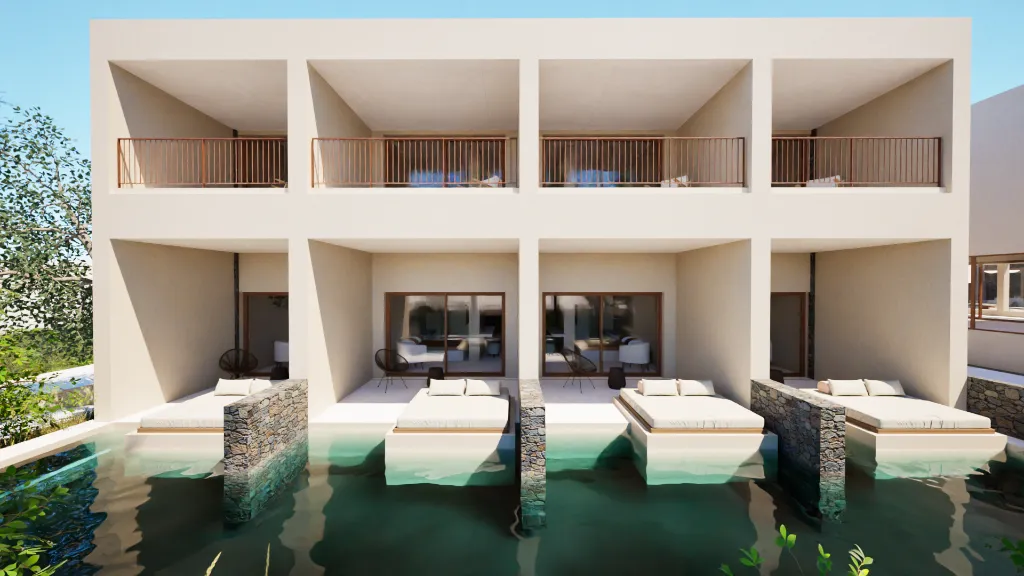 General view, ARATO by E•GEO, Kos