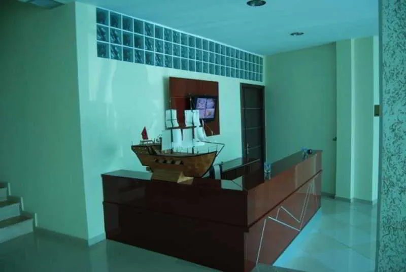 Lobby, Blue Sky Hotel, Southern Albania