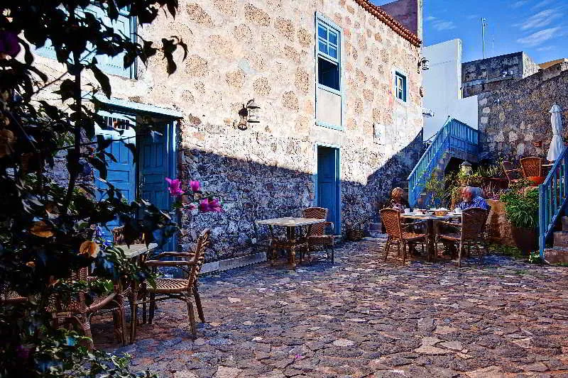 Terrace, Hotel Rural 4 Esquinas, Tenerife
