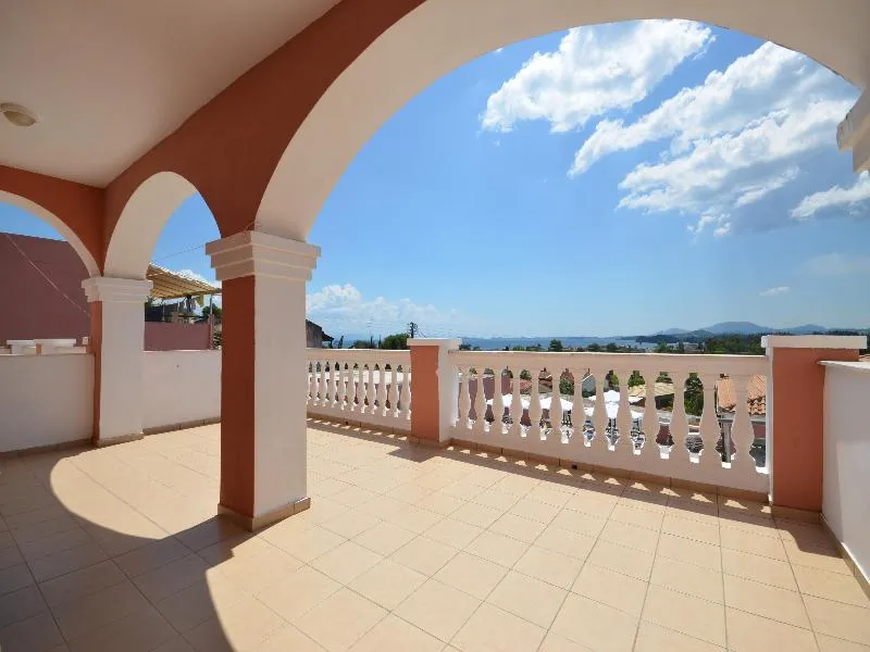 Terrace, Paradiso Aparthotel, Corfu