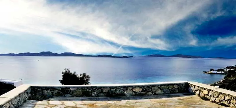 Terrace, Fos Suites, Mykonos