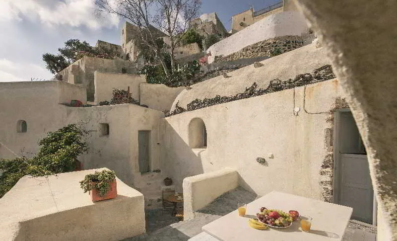 General view, Mesana Traditional Stone Houses, Santorini