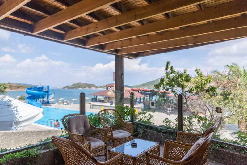 Terrace, Ayvalik Beach, Izmir