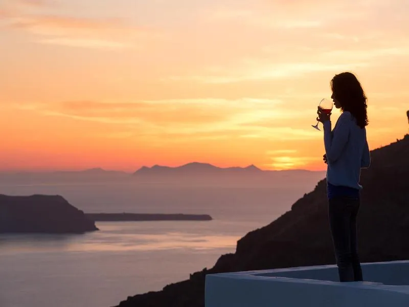 Terrace, Alta Vista Suites, Santorini