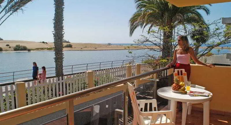 Terrace, Apartamentos Maspalomas Oasis, Gran Canaria