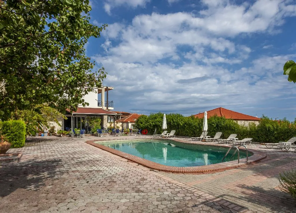 Lobby, Skentos Hotel, Halkidiki