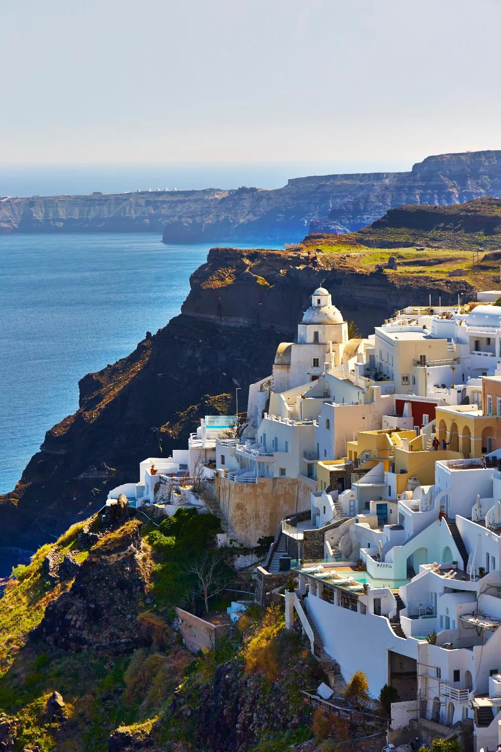 General view, Caldera's Bliss Suites, Santorini