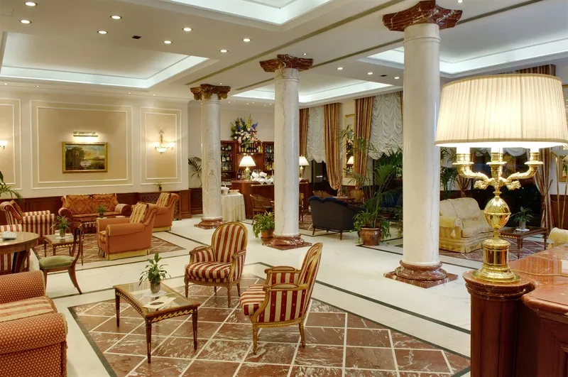 Lobby, Andreola Central Hotel, Milan