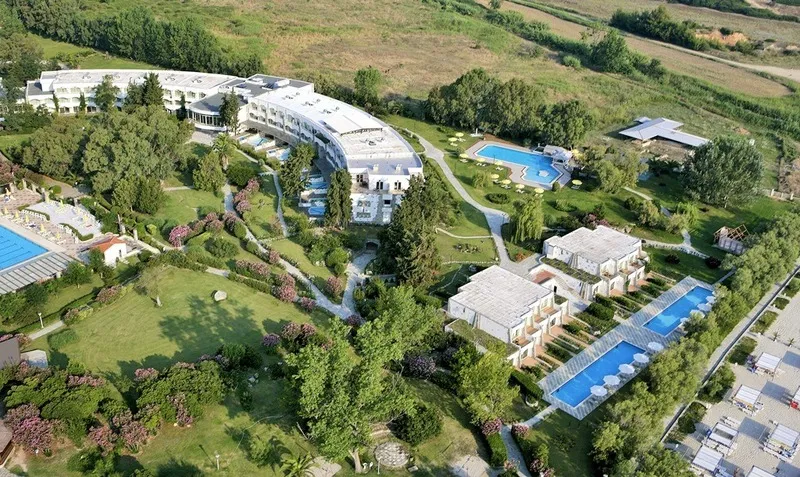 General view, Theophano Imperial Palace, Halkidiki