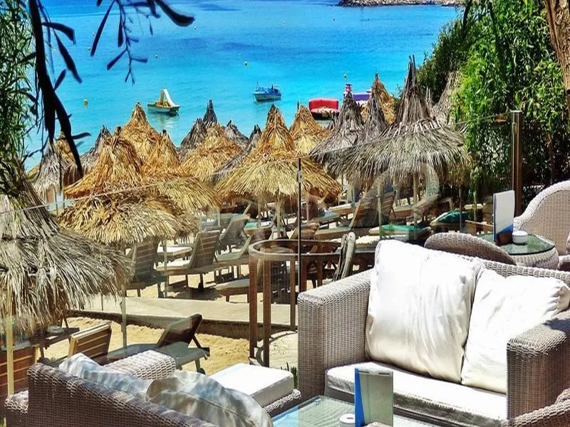 Terrace, Grecian Bay, Cyprus