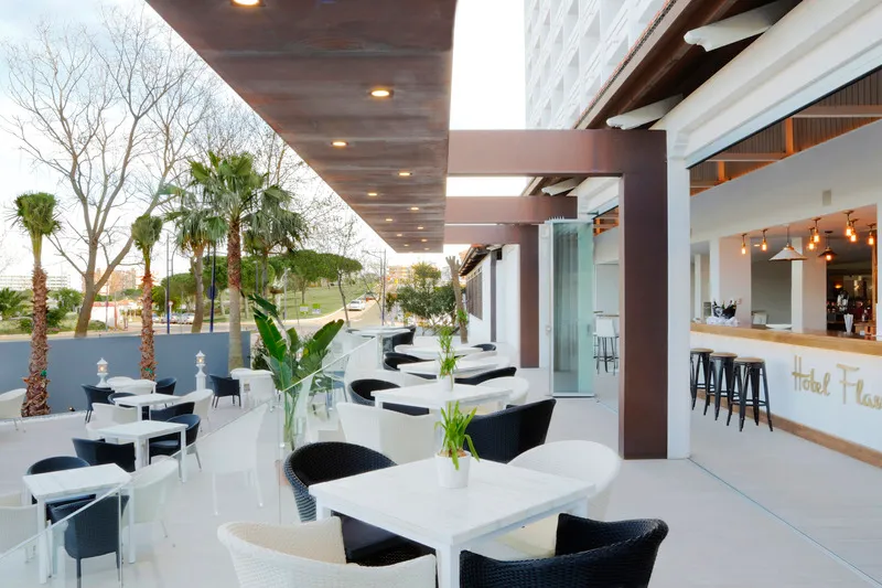 Terrace, Flamero, Costa De La Luz
