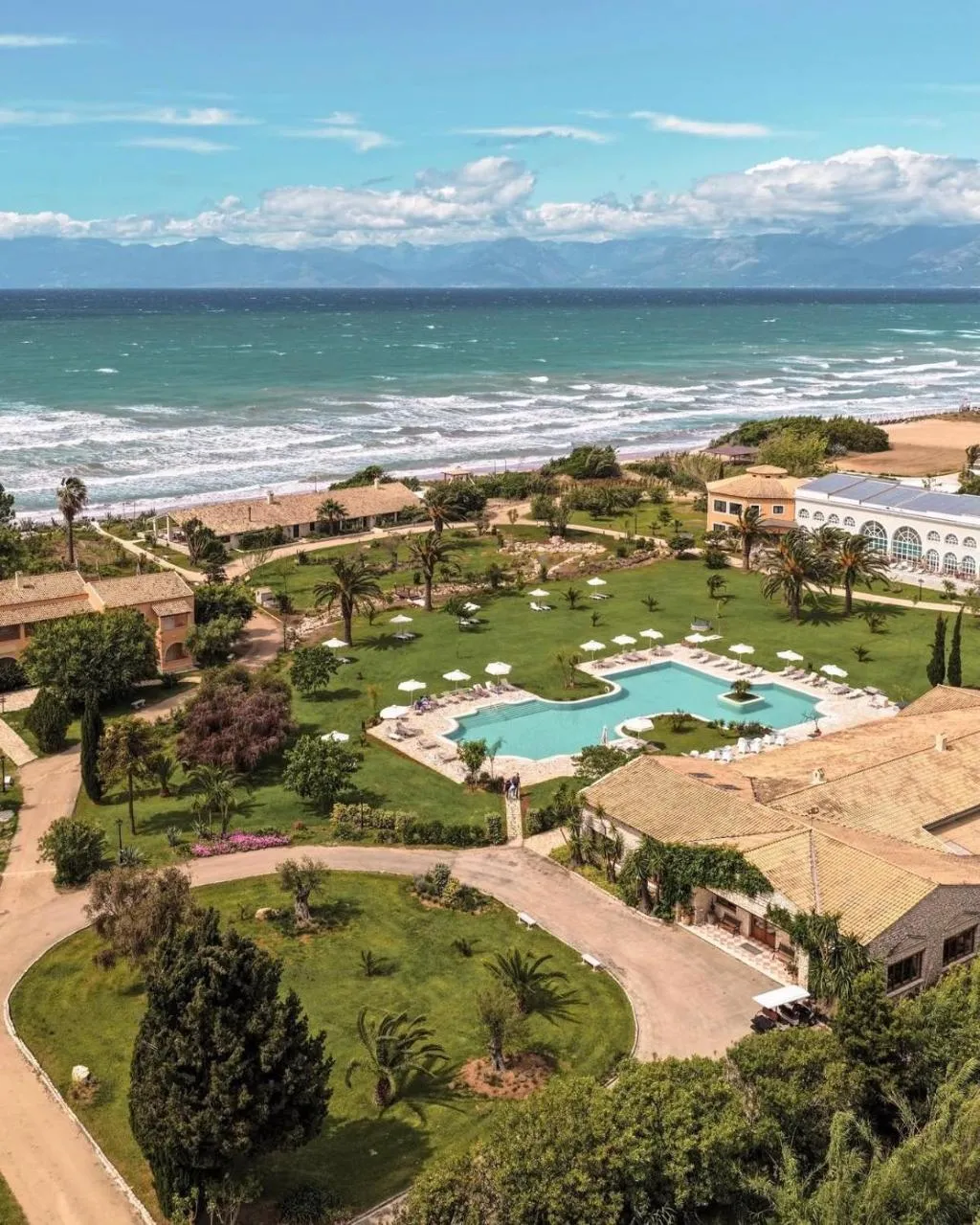 General view, St. George's Bay, Corfu