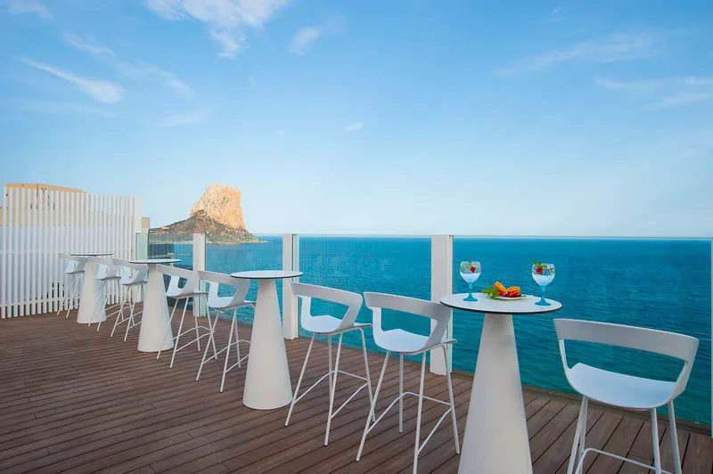 Terrace, Hotel Bahía Calpe by Pierre & Vacances, Costa Blanca