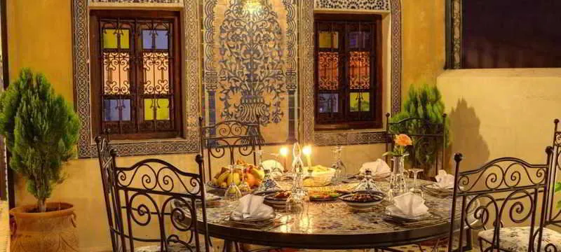 Terrace, Riad Rcif, Fez