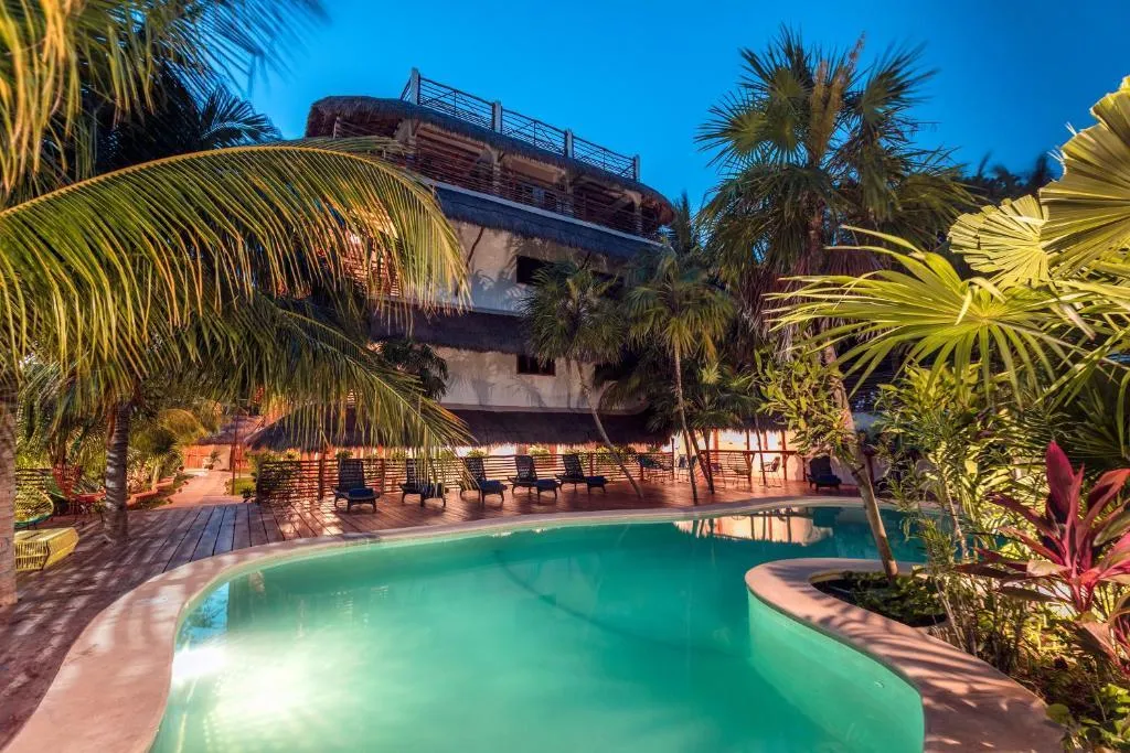 Pool, La Palma Holbox Wellness Suites & Apartments, Cancun Area