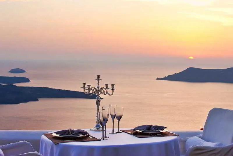 Restaurant, Dreams Luxury Suites, Santorini