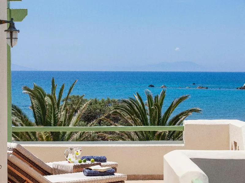 Terrace, Finikas Hotel Naxos, Mykonos