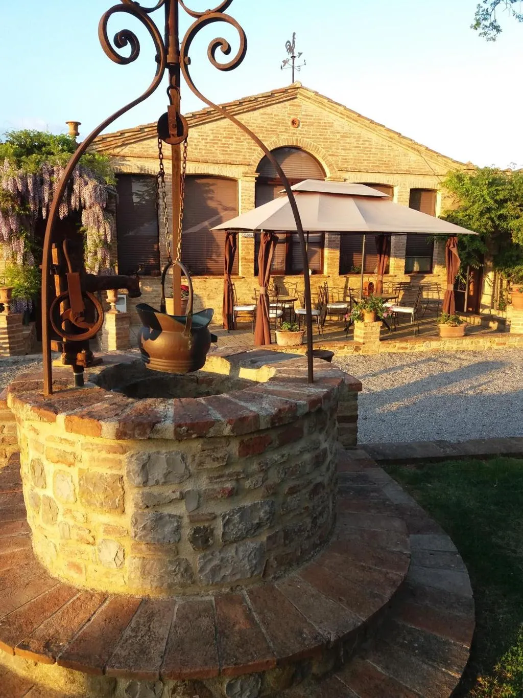 General view, Relais Castelluccio Palusse, Umbria