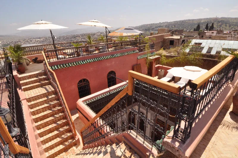 General view, Riad Layla, Fez
