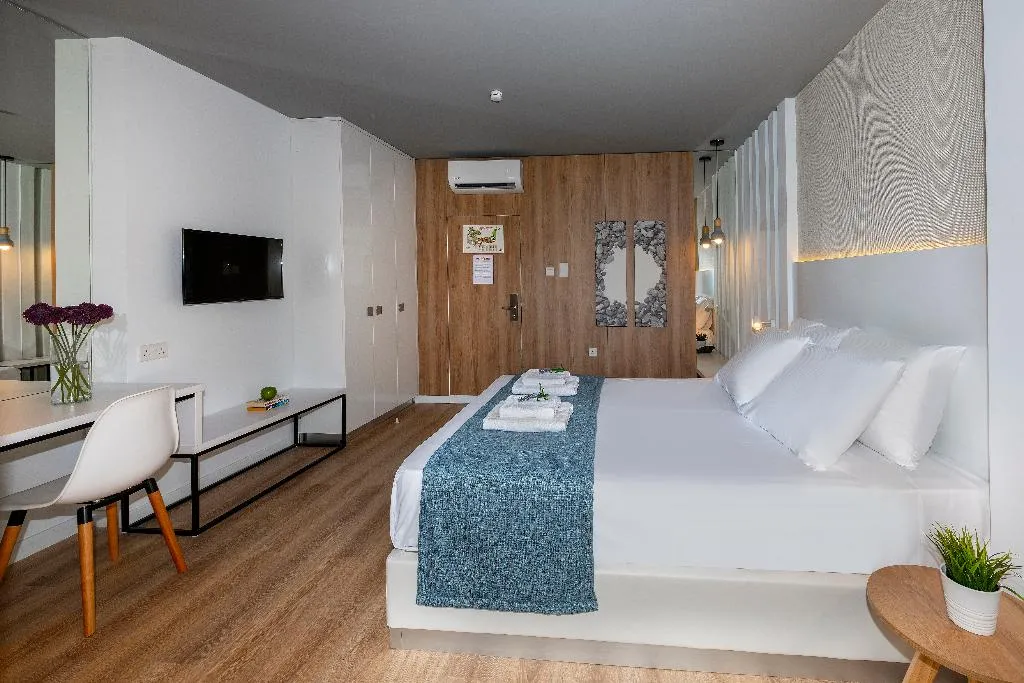 Double or Twin SIDE SEA VIEW Room, Malama Beach Holiday Village, Cyprus