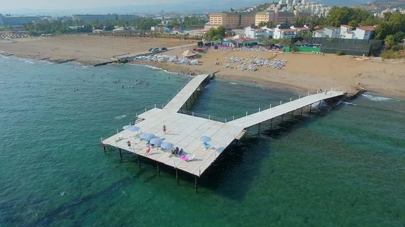 Beach, Ganita Holiday Village, Antalya