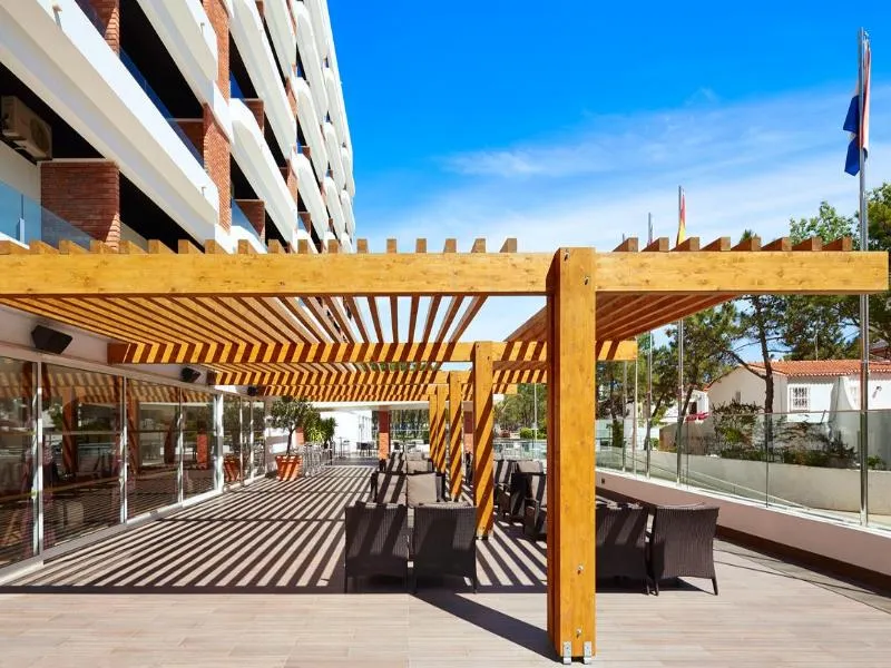 Terrace, Alcazar Hotel & SPA, Algarve