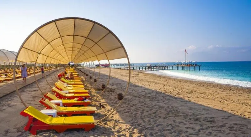 Beach, Club Hotel Turan Prince World, Antalya