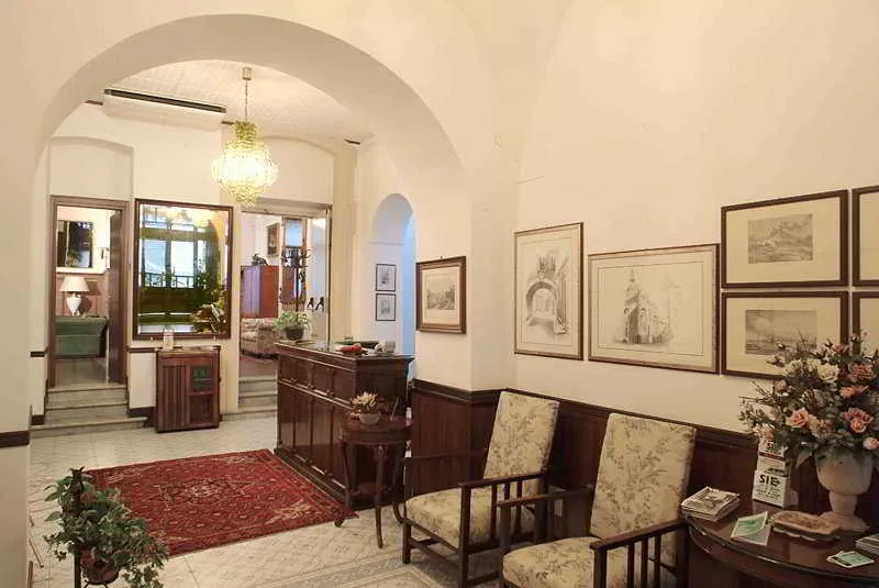 Lobby, Savona Hotel, Catania