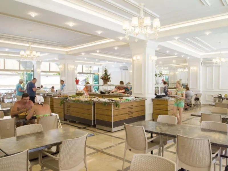 Restaurant, Ozcan Beach Hotel, Dalaman