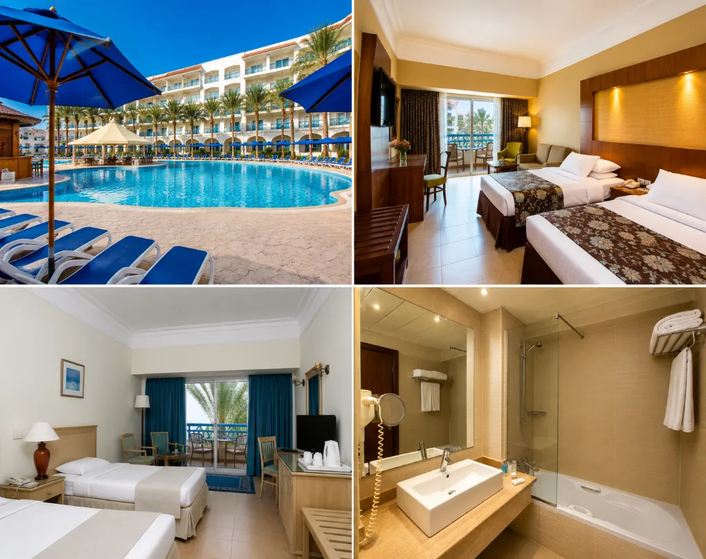Double or Twin GARDEN VIEW Room, Naama Bay Hotel and Resort, Red Sea Riviera