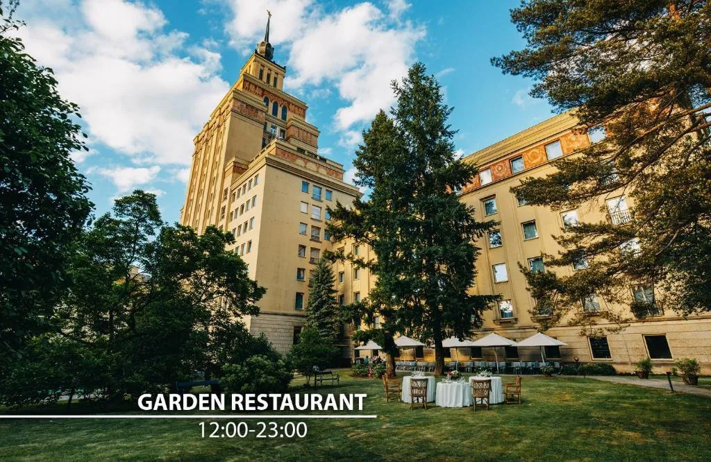 Terrace, Grand Hotel International, Prague