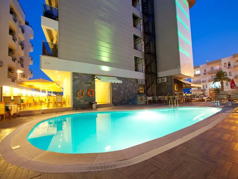 Pool, Malibu Beach Hotel, Dalaman