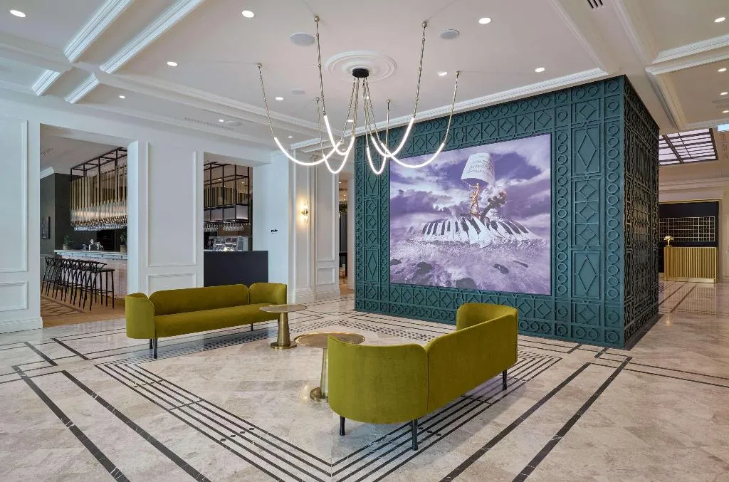 Lobby, Hotel Saski Krakow, Curio collection by Hilton, Krakow